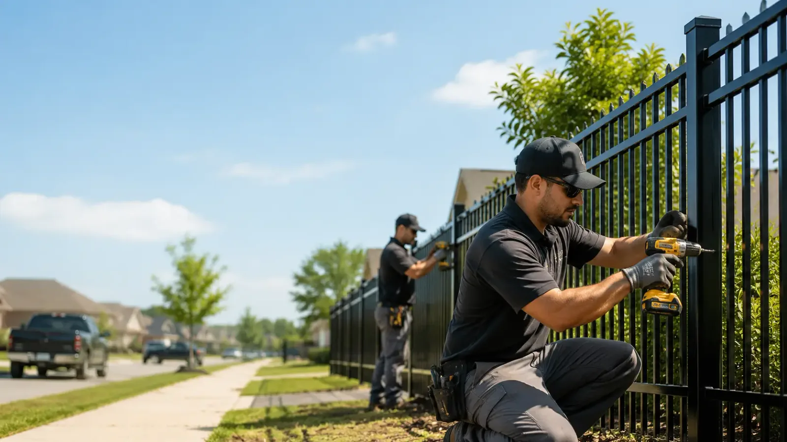 Metal Fence Installation in Webb, AL